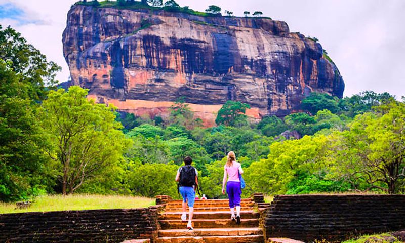 Colombo Private Tour - Picture at    Sigiriya Lion Rock