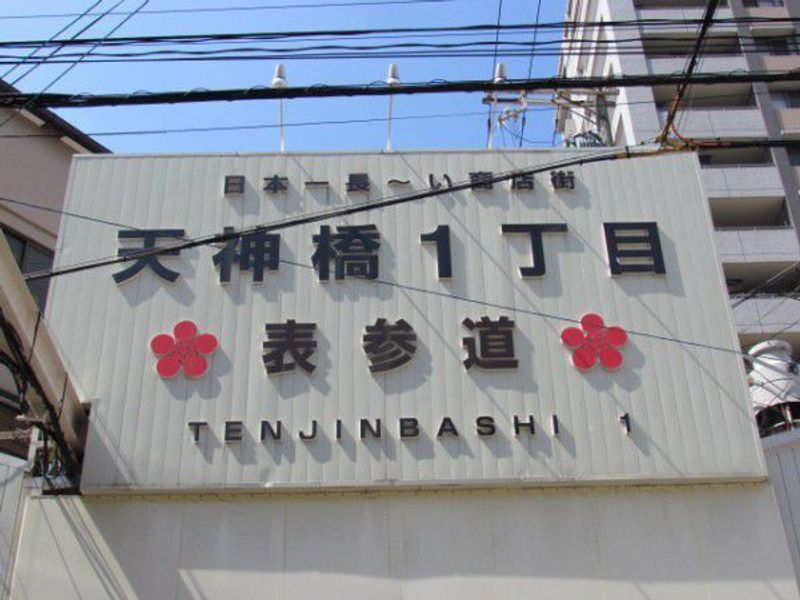 Osaka Private Tour - Tenjinbashisuji first Street  