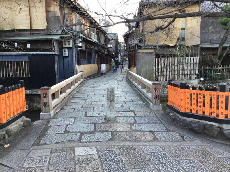 Tokyo Private Tour - 1.Miyabi: Gion area (Traditional street, this photo was taken outside of no photo area.)  