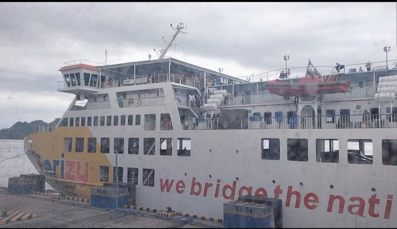 Jakarta Private Tour - one of the ferry which cross sunda strait