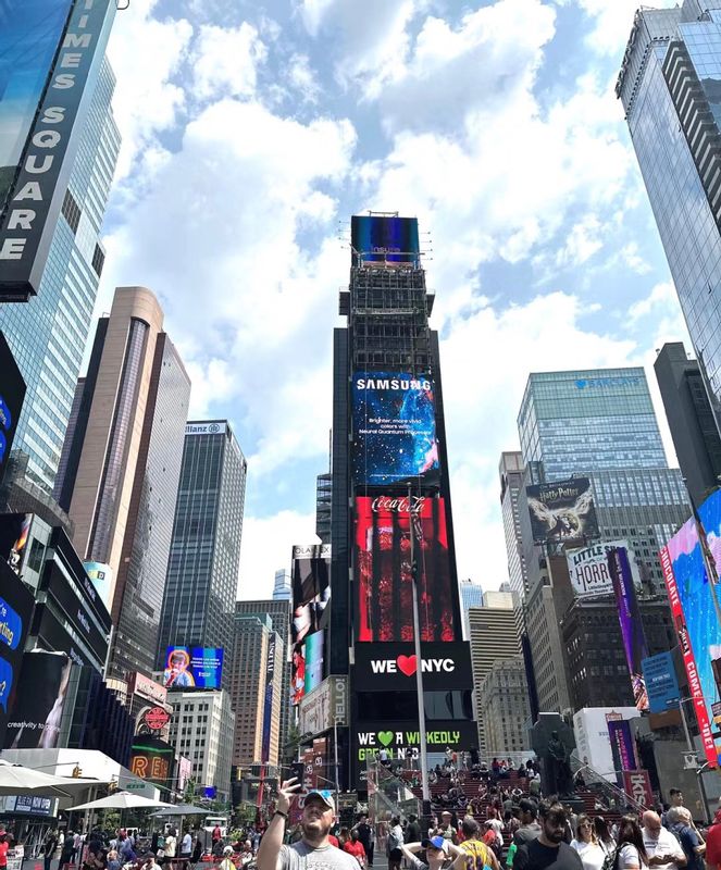 New York Private Tour - New Times Square