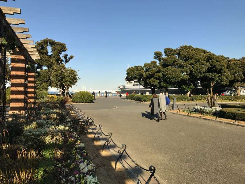 Yokohama Private Tour - Yamashita-koen Park, stretching for two-thirds of a mile along the waterfront