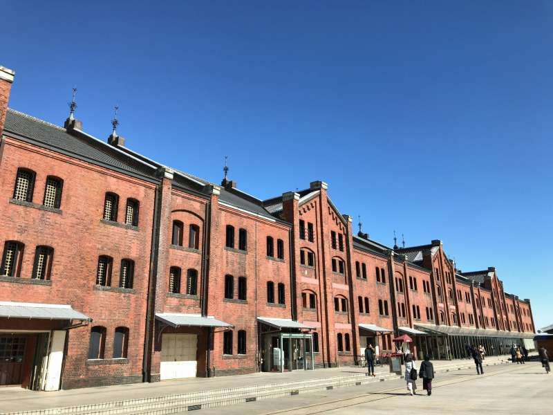 Yokohama Private Tour - Akarenga - Yokohama Red Brick Warehouse, a renovated complex housing various shops and restaurants, in Minato Mirai 21 Shinko area