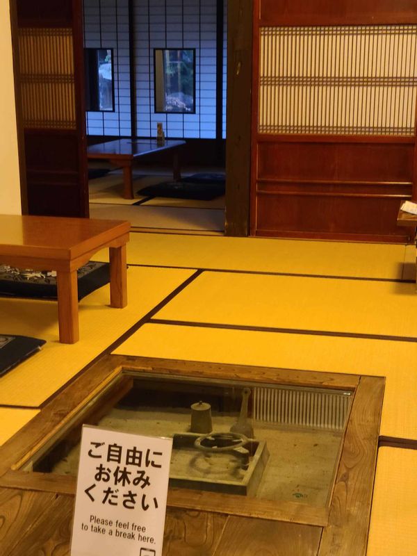 Aomori Private Tour - Japanese Tatami Room in the Tourist Information Center - feel free to relax here!