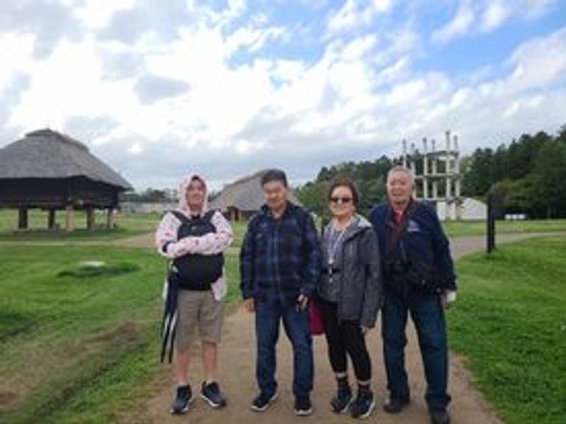 Aomori Private Tour - A view of the Sannai Maruyama Site 