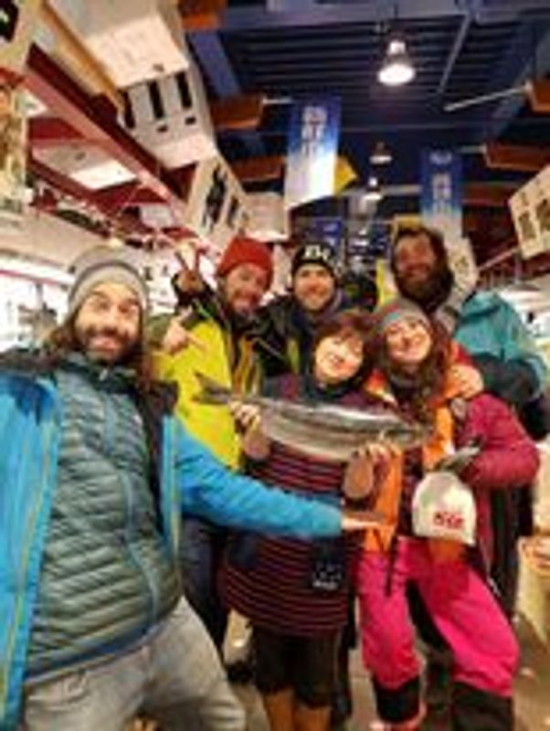 Aomori Private Tour - Tour group enjoying the Nokkedon experience 