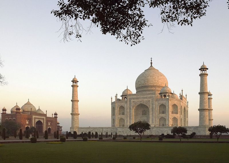 Delhi Private Tour - Sunrise view of Taj Mahal