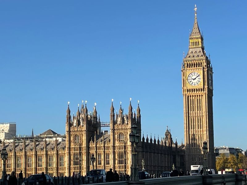 London Private Tour - Elizabeth Tower and the Houses of Parliament.