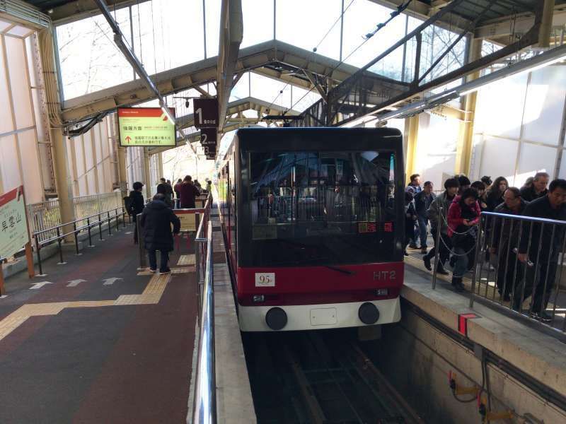 Hakone Private Tour - A cable car connecting Sounzan and Gora stations