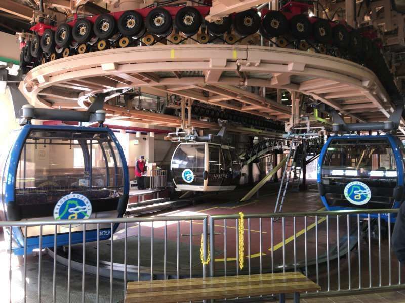 Hakone Private Tour - Hakone Ropeway, taking us to cruise through the sky, between Togendai to Owakudani and Sounzan stations  