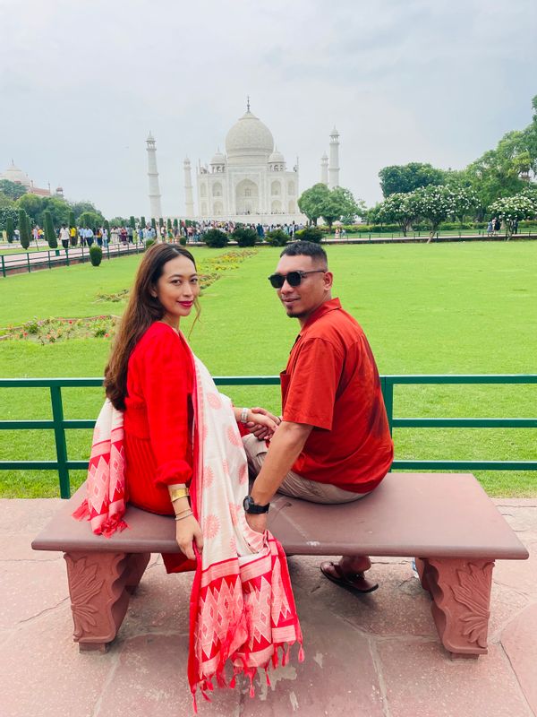 Delhi Private Tour - Lovely couple from Mexico