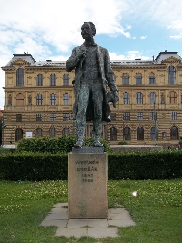 Prague Private Tour - Antonin Dvorak sculpture, Old Town