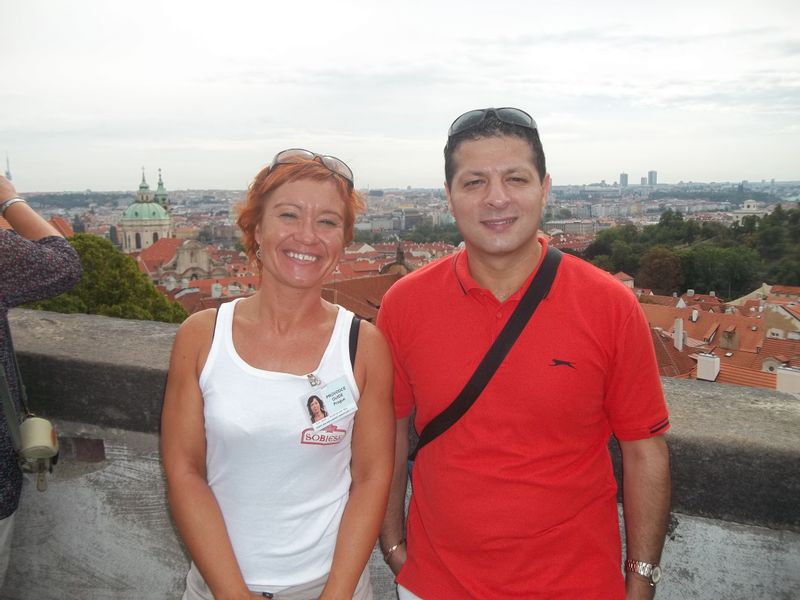 Prague Private Tour - with my client