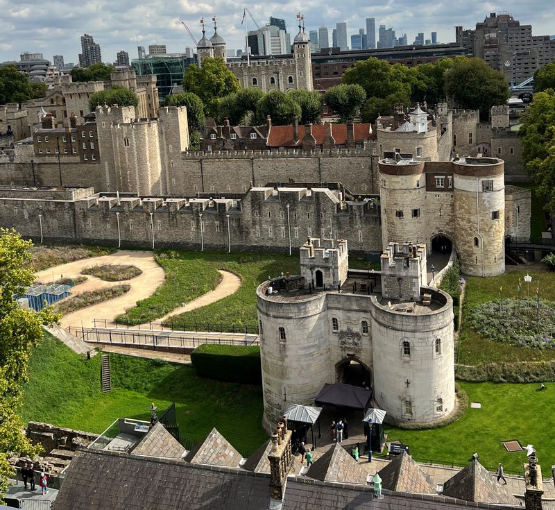 London Private Tour - The Tower of London complex.  