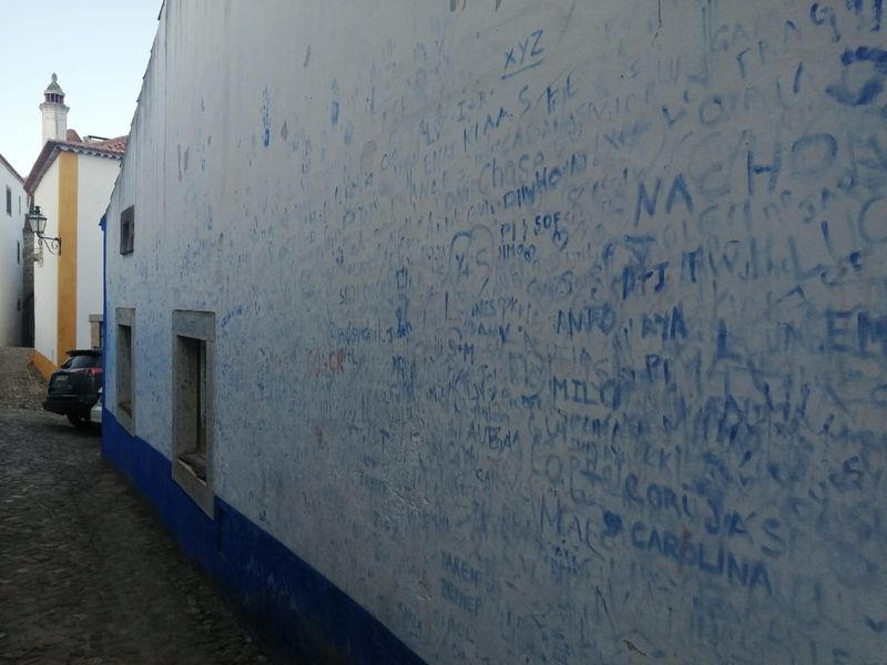 Porto Private Tour - Obidos graffiti walls