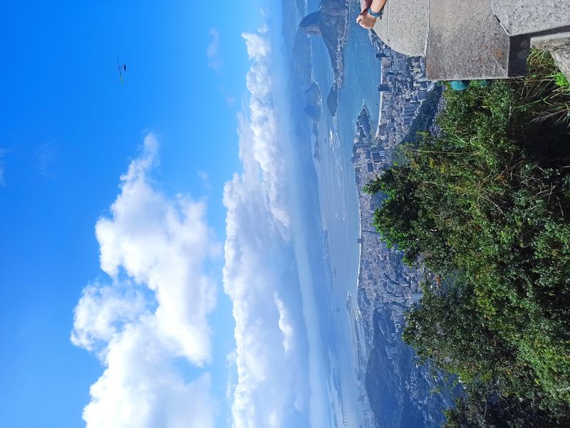 Rio de Janeiro Private Tour - Christ the Redeemer view to the bay, with Sugar Loaf on the left