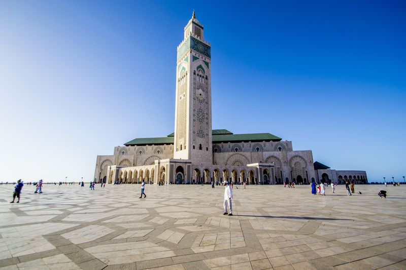 Casablanca Private Tour - We will start with a visit to the magnificent Hassan II Mosque. We'll talk about the role of religion in modern Morocco and why this mosque is still so controversial.