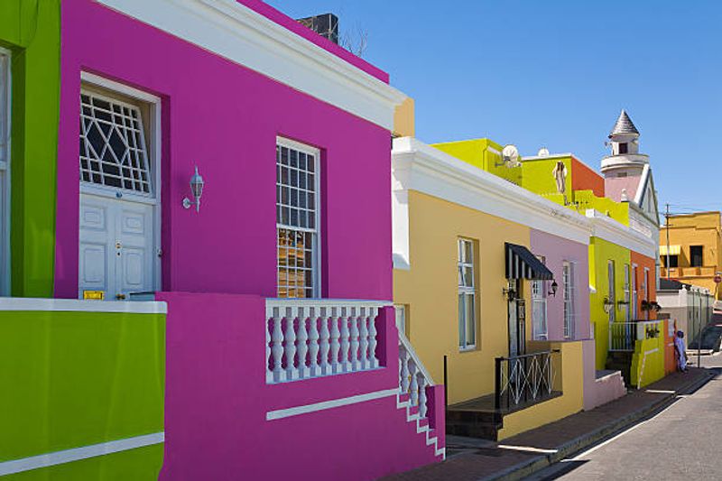 Cape Town Private Tour - Colour full Bo-kaap houses