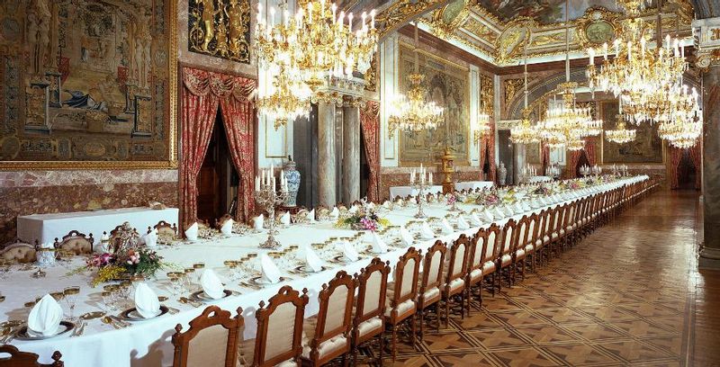 Madrid Private Tour - Banquet Hall at Royal Palace