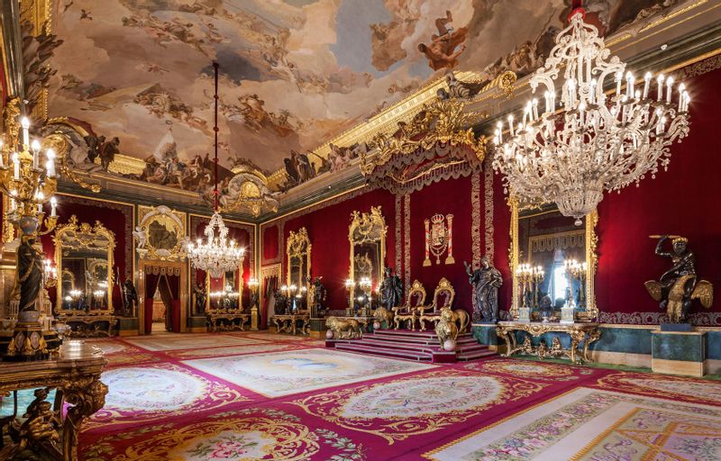 Madrid Private Tour - Throne room at the Royal Palace