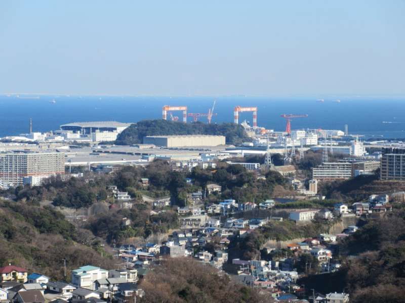 Kanagawa Private Tour - View from Takatoriyama Park