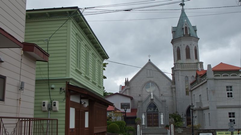 Hakodate Private Tour - Some churches can be seen from bus window