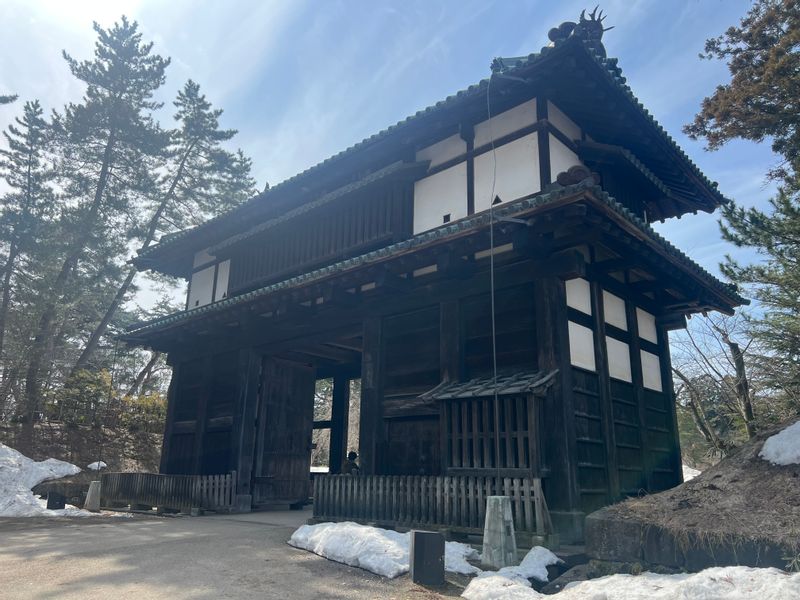 Aomori Private Tour - East gate built in 17th century