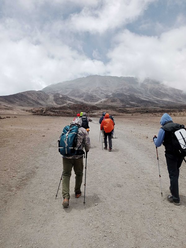 Kilimanjaro Private Tour - Hiking trails towards Kibo Hut