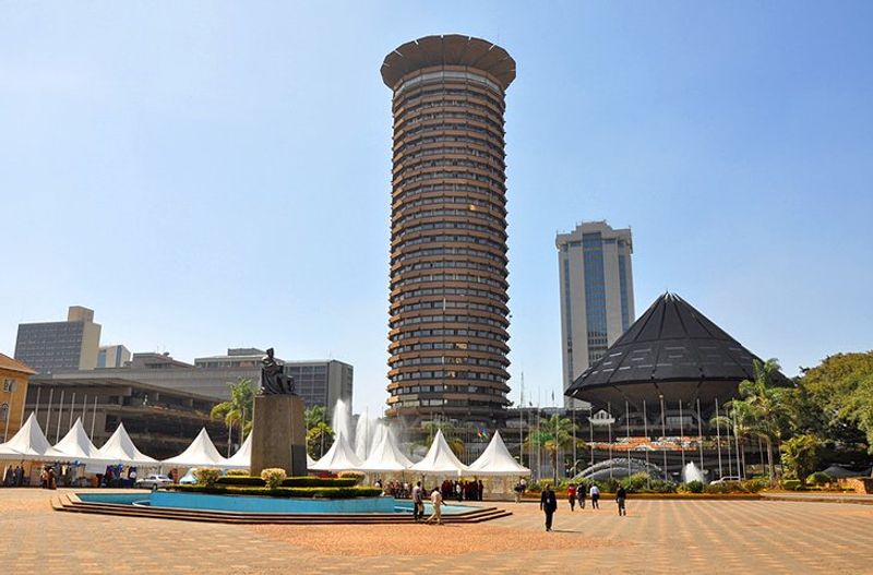 Nairobi Private Tour - KICC modern Nairobi