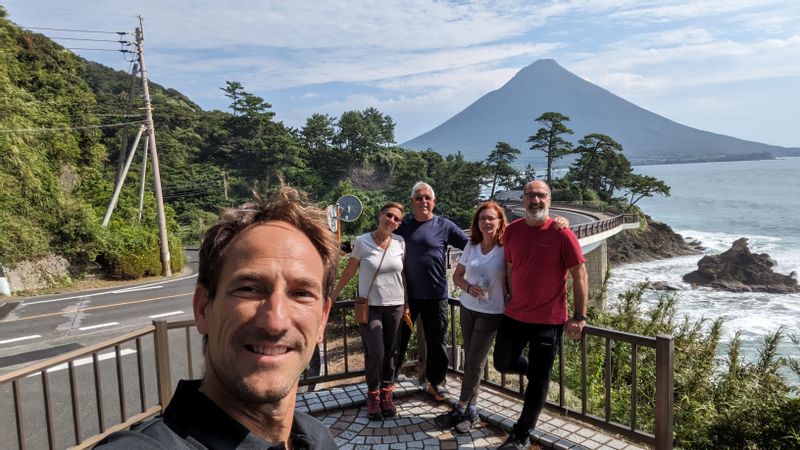 Kagoshima Private Tour - On a clear day with the view of Kaimon Volcano