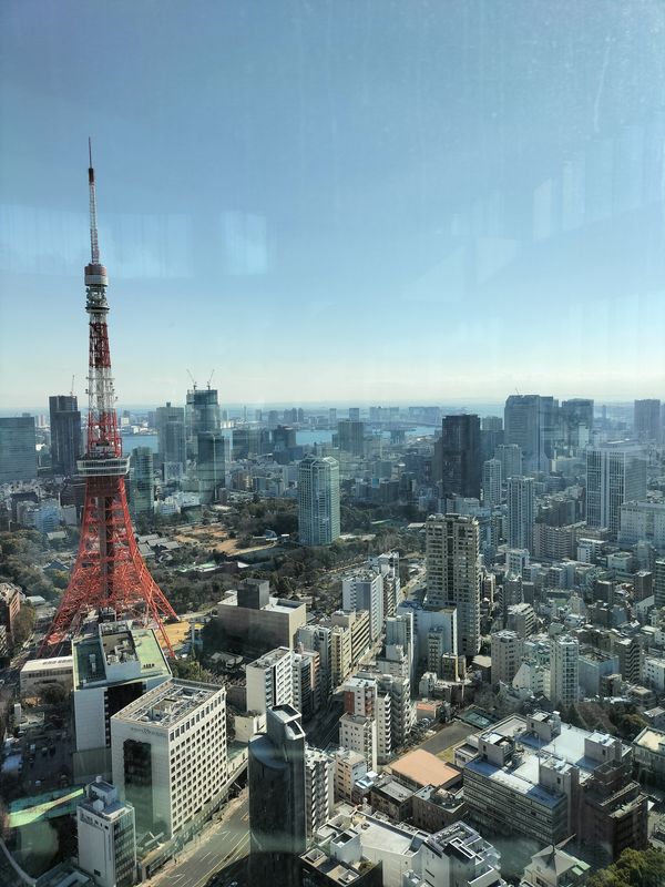 Tokyo Private Tour - Vu depuis le dernier étage du bâtiment Azabudai