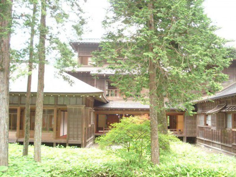 Nikko Private Tour - Tamozawa Imperial Villa memorial park court yard.