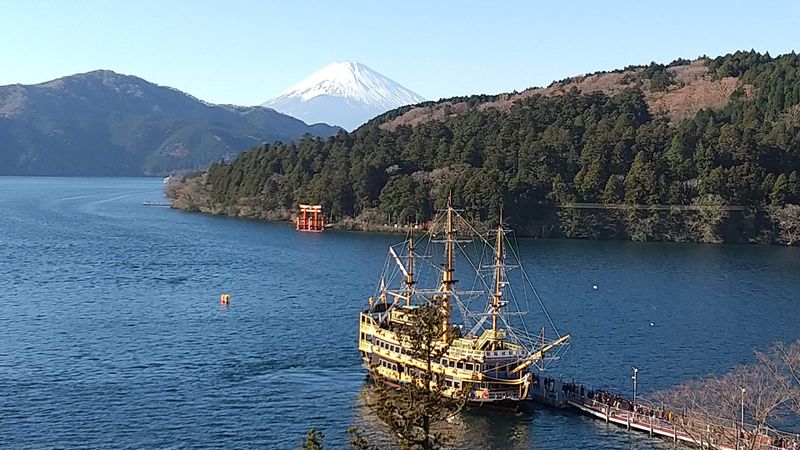 Hakone Private Tour - Mt.Fuji, Lake Ashi and Cruise ship from Narukawa Museum