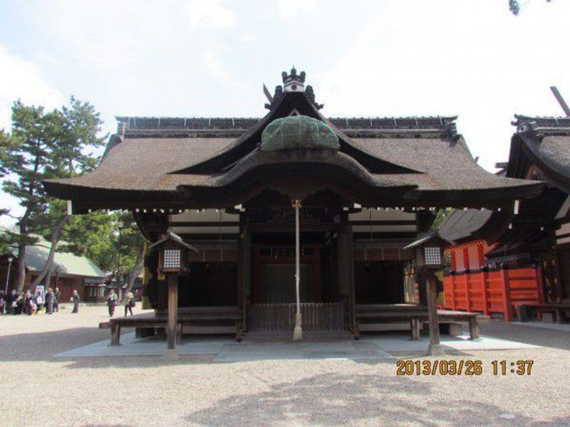 Osaka Private Tour - The third main shrine at Sumiyoshi Grand Shrine