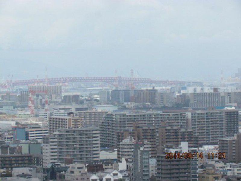 Osaka Private Tour - Minato Ohashi Bridge
( from the observation deck)