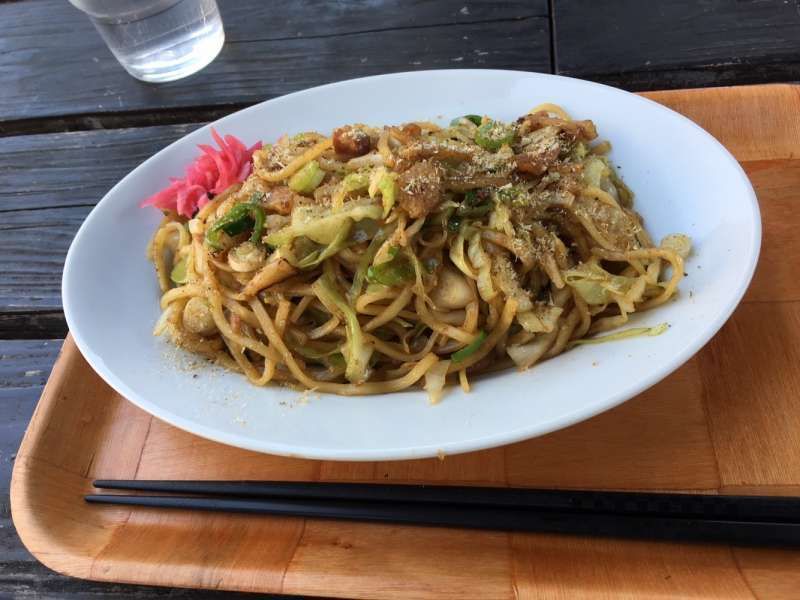 Shimizu Private Tour - Local food (fujinomiya yakisoba: fried noodles)