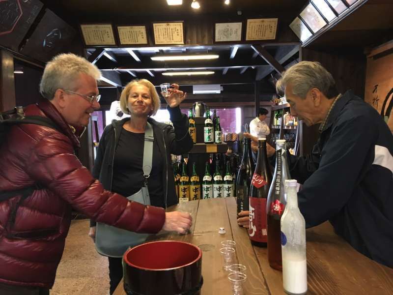 Shimizu Private Tour - optional: Sake brewery tasting sake