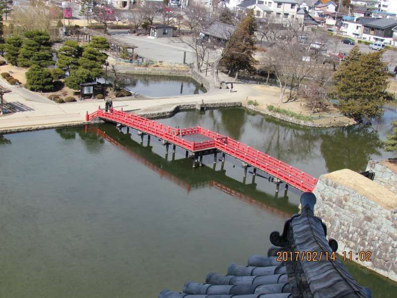 Aichi Private Tour - The view from Matsumoto Castle