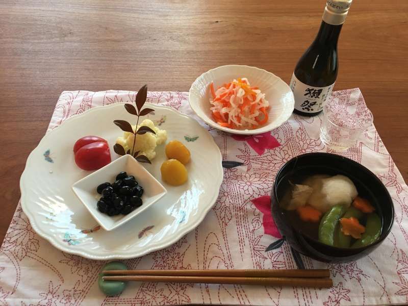 Tokyo Private Tour - This is one example of serving appetizer and soup