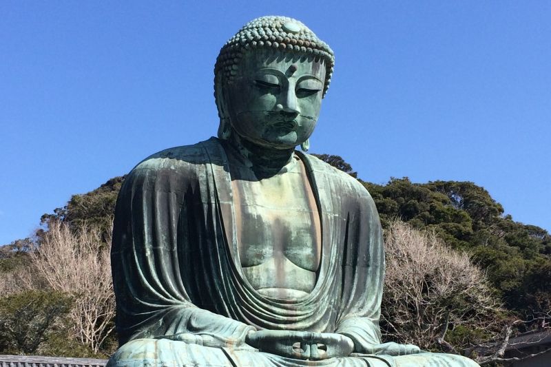 Tokyo Private Tour - Great Buddha in Kotokuin Temple.  This is a national treasure and the second largest statue of Buddha in Japan with 12 meters tall and 121 tons in weight.