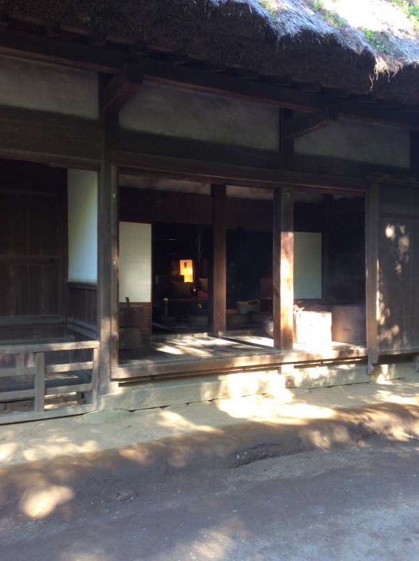 Yokohama Private Tour - The front view of old Yanohara house, built in the heavily snowing area, Shirakawa district in Gifu prefecture during Edo period, and with the style of palm-joint structure to resist the snow. This was registered as UNESCO’s World Heritage Site in 1995.