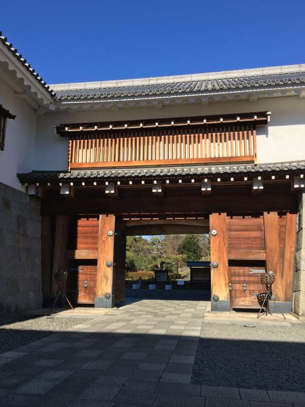 Shimizu Private Tour - higashigomom gate at Sumpu castle park