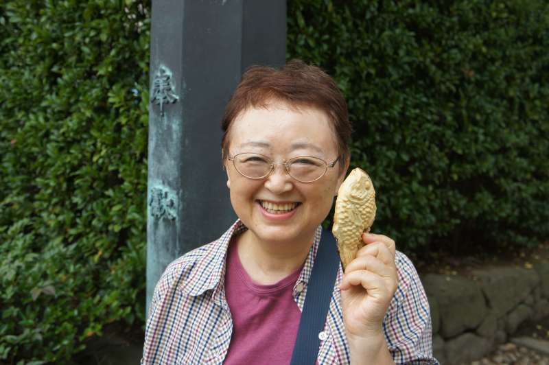 Tokyo Private Tour - Nezu no Taiyaki---sehr leckere japanische traditionelle Suessigkeit