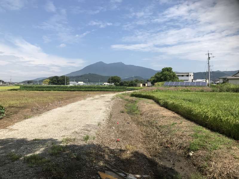 Ibaraki Private Tour - This is the view of Mt. Tsukuba from my  house.