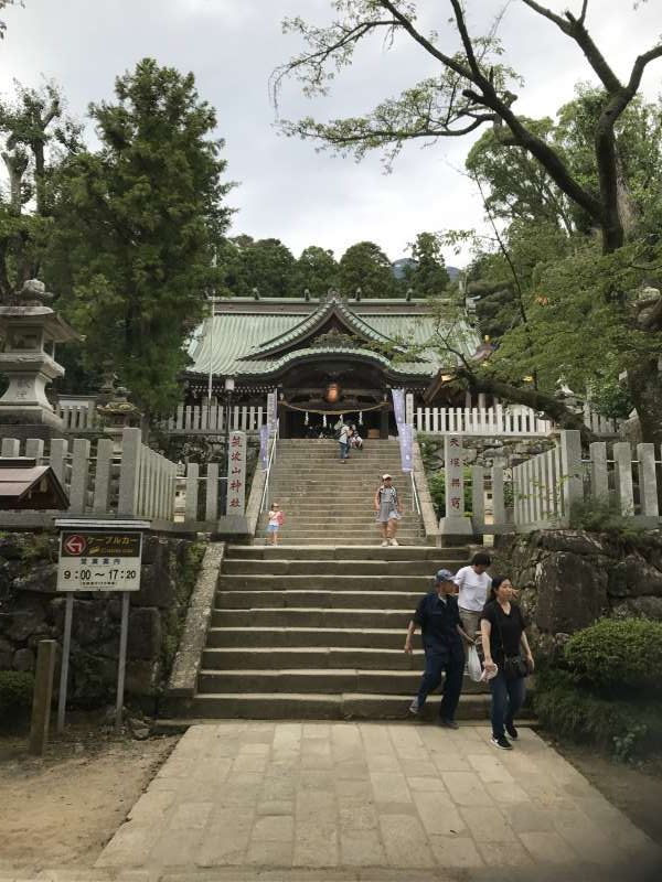 Ibaraki Private Tour - This is Mt. Tsukuba shrine near the cable car station.