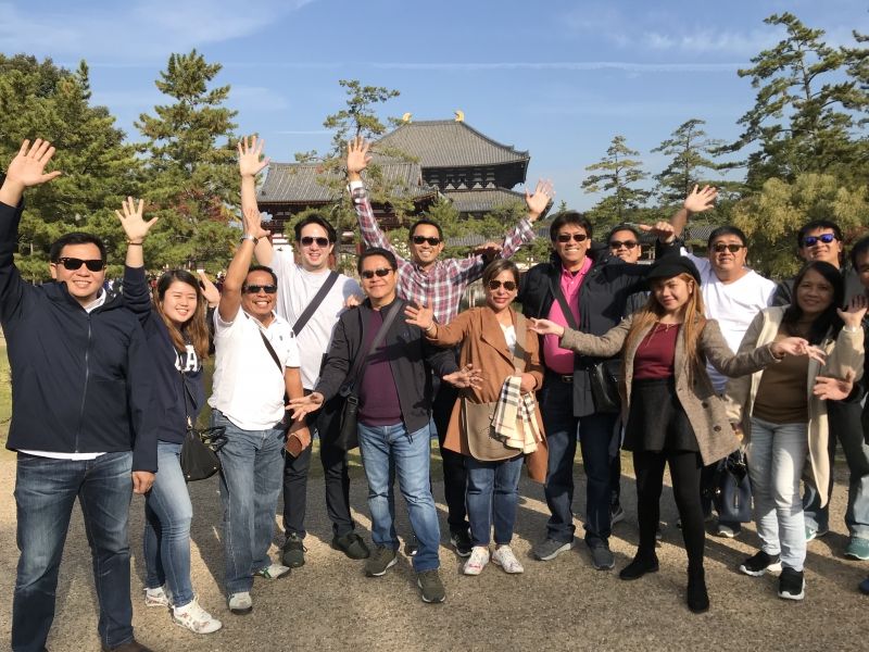 Nara Private Tour - Todaiji Temple lying behind, Nara city, Nara