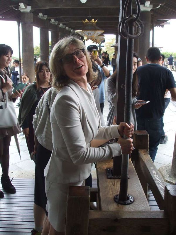 Kyoto Private Tour - Oof, muscle force training kit for a trainee monk on display at Kiyomizu-dera Temple, Kyoto