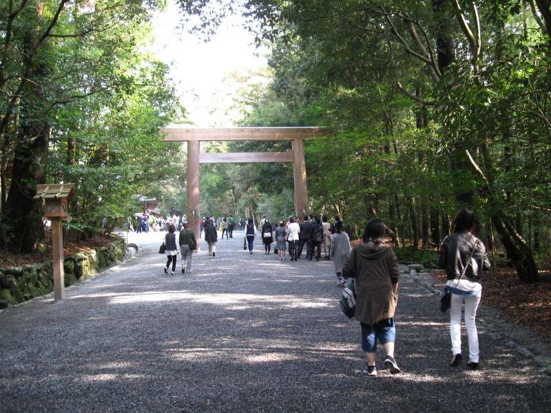 Mie Private Tour - The Second Torii Gate in Geku