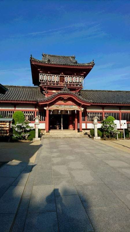 Ehime Private Tour - Isaniwa Shrine. The oldest records tell us this shrine was established in the 10th century in honor of Emperor Chuai and Empress Jingu.