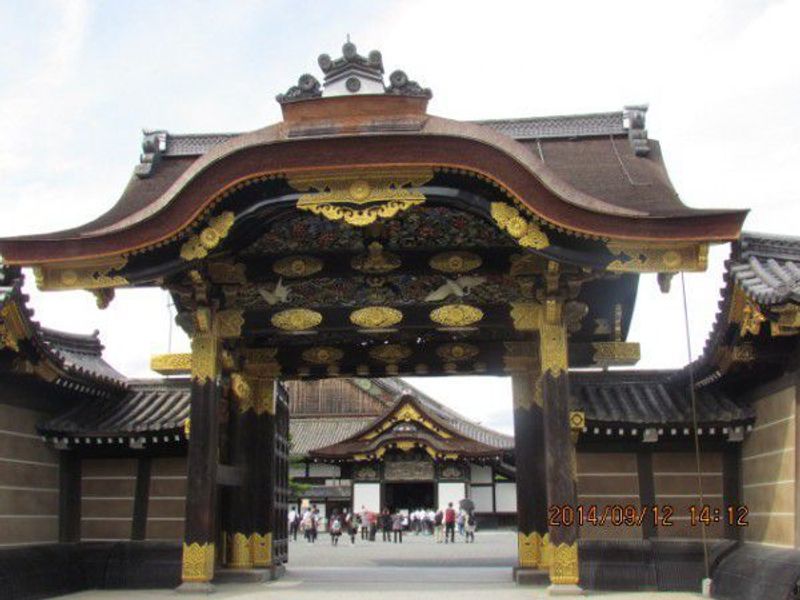 Kyoto Private Tour - Chinese -style gate called Karamon at Nijo Castle